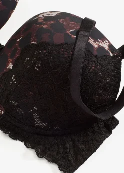 bonprix Soutien-gorge push-up avec dentelle|Femme Grands Bonnets D-H