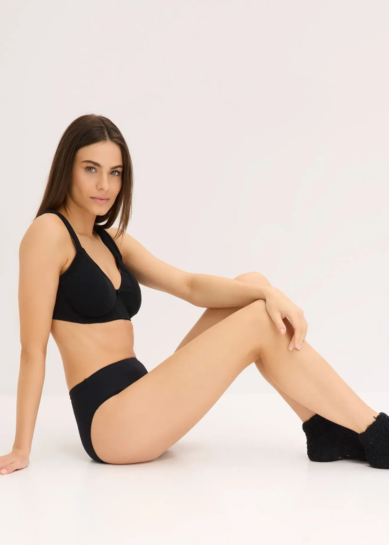 Femme bonprix Grands Bonnets D-H|Basiques|Soutiens-gorge minimiseurs moulés à armatures en coton (lot de 2)