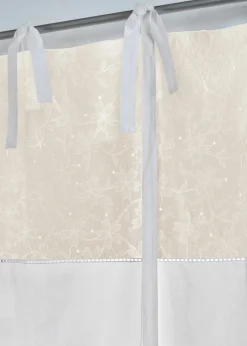 bonprix Store à nouettes avec broderie| Stores