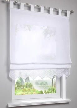 bonprix Stores|Store bateau semi-transparent avec bordure au crochet