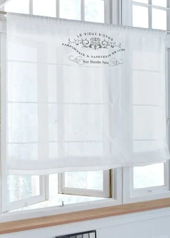 bonprix Store bateau transparent avec broderie| Stores