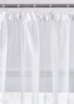 bonprix Stores Voilages|Store voilage avec ruban satin