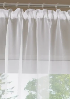 bonprix Store voilage avec ruban satin| Stores Voilages