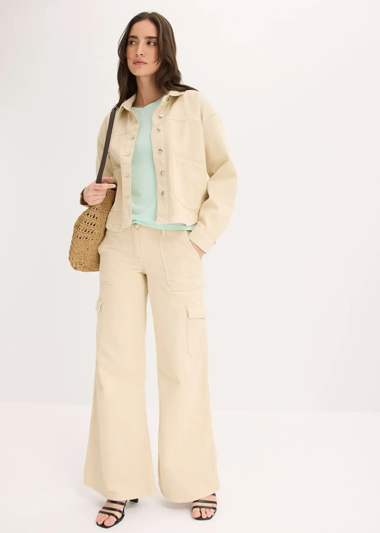 bonprix Surchemise 100% coton|Femme Vestes & Manteaux