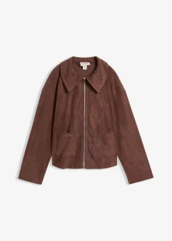 bonprix Surchemise en suédine|Femme Vestes & Manteaux