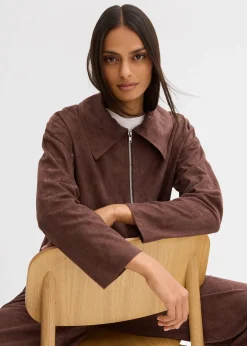 bonprix Surchemise en suédine|Femme Vestes & Manteaux