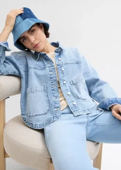 bonprix Surchemise/veste en jean|Femme Vestes & Manteaux