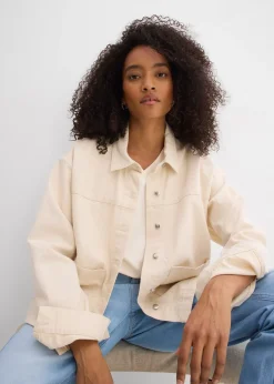 bonprix Surchemise/veste en jean|Femme Vestes & Manteaux