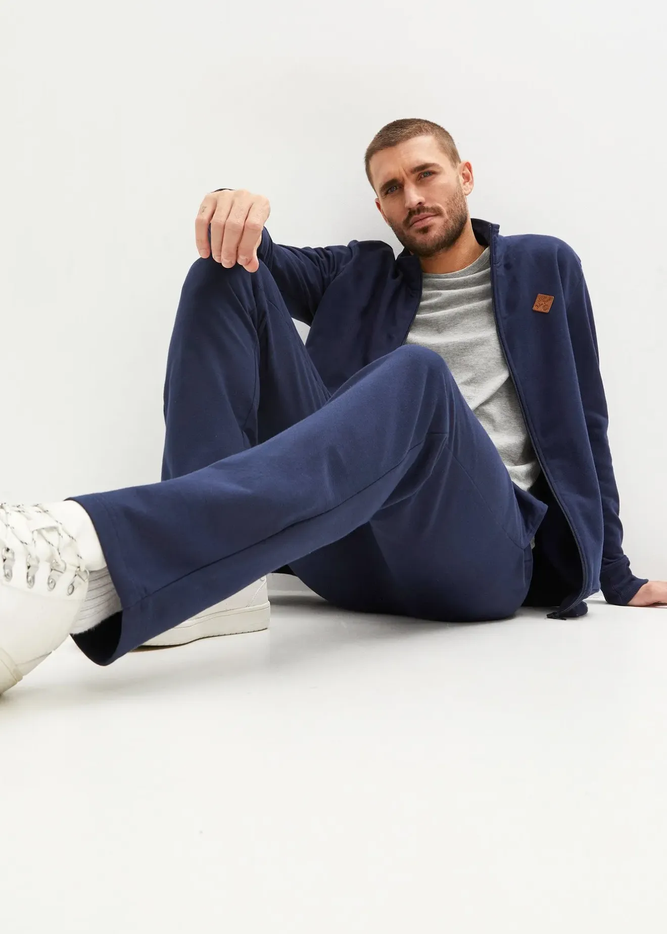 bonprix Survêtement 100% coton (ens. 2 pces)|Homme Vêtements De Sport|Sweats