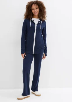 bonprix Survêtement en coton extensible (ens. 2 pces)|Femme Sweats|Pantalons