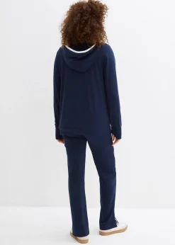 bonprix Survêtement en coton extensible (ens. 2 pces)|Femme Sweats|Pantalons