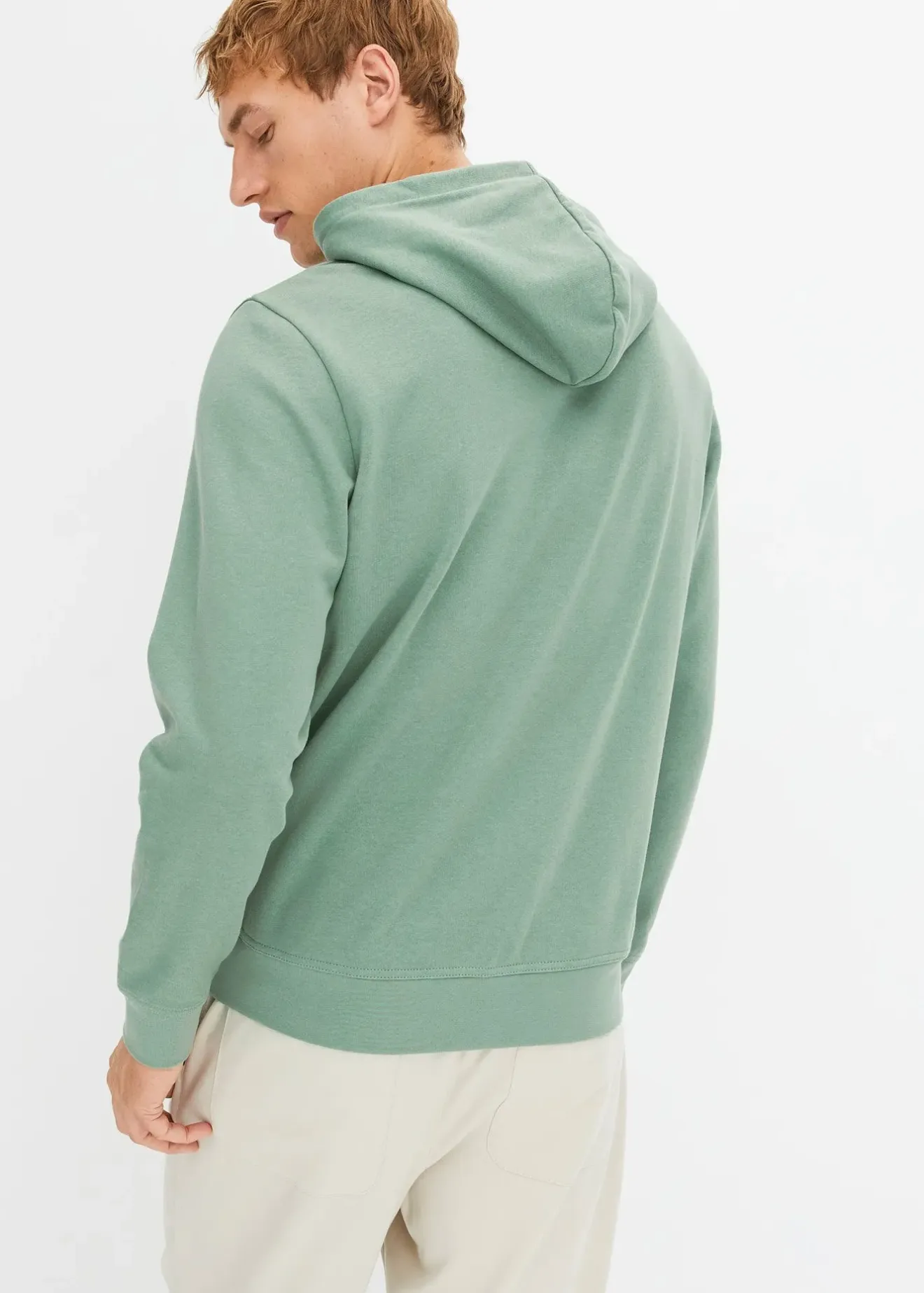 bonprix Sweat à capuche 100% coton|Homme Sweats