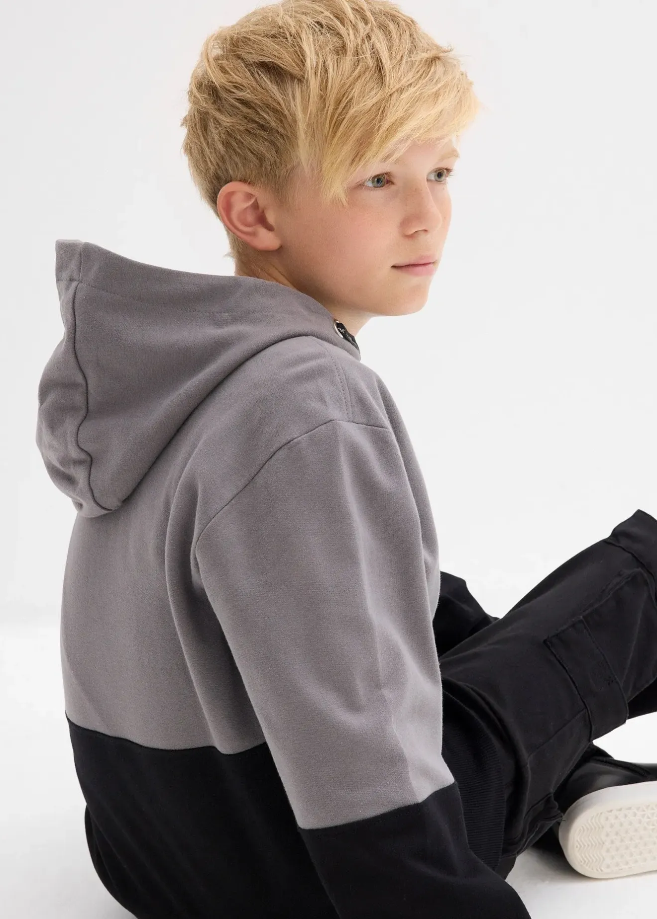 Enfant bonprix Vêtements Enfant|Garçons 9-16 Ans·Pulls & Sweats|Sweat à capuche 100% coton