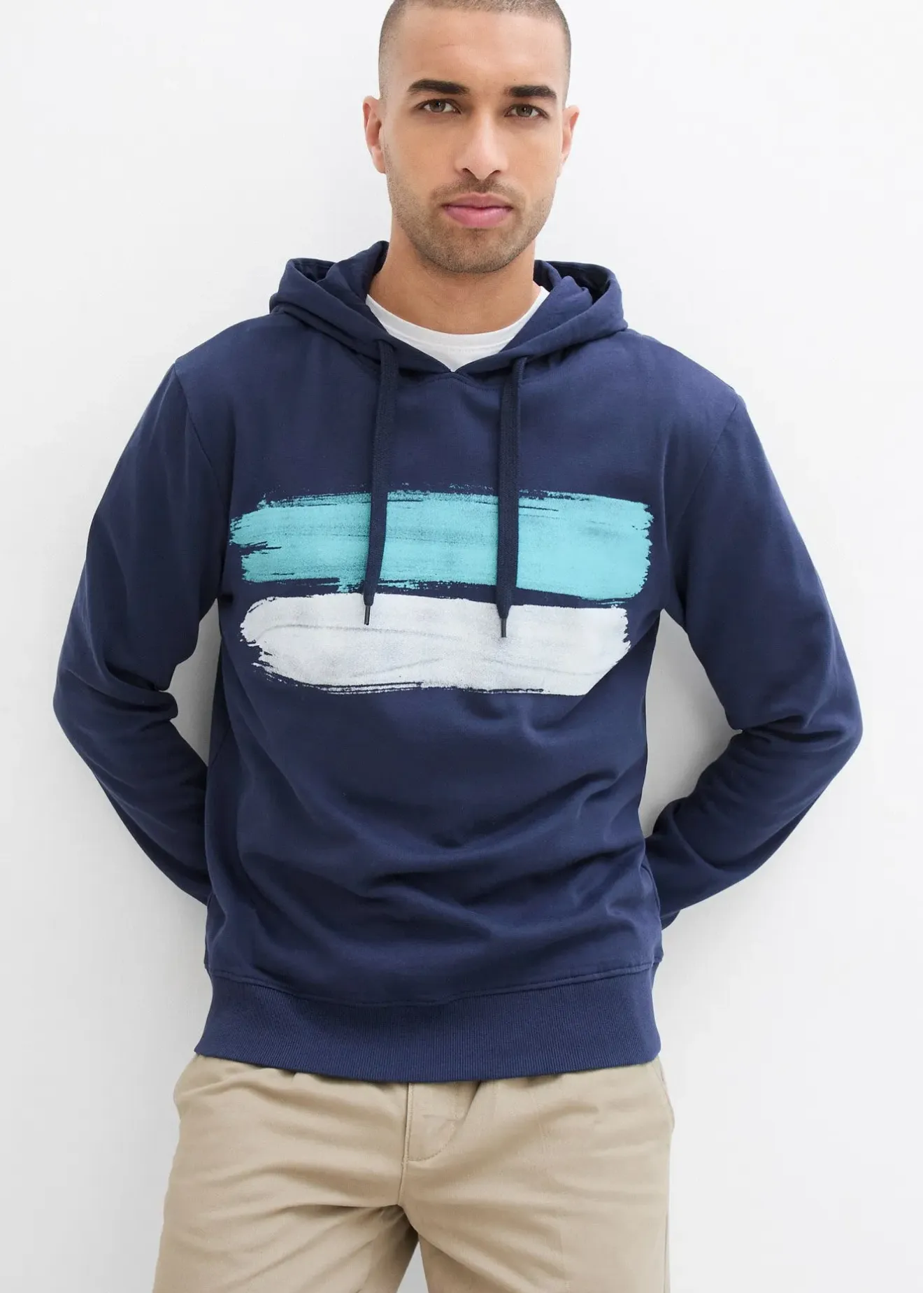 bonprix Sweat à capuche 100% coton|Homme Sweats