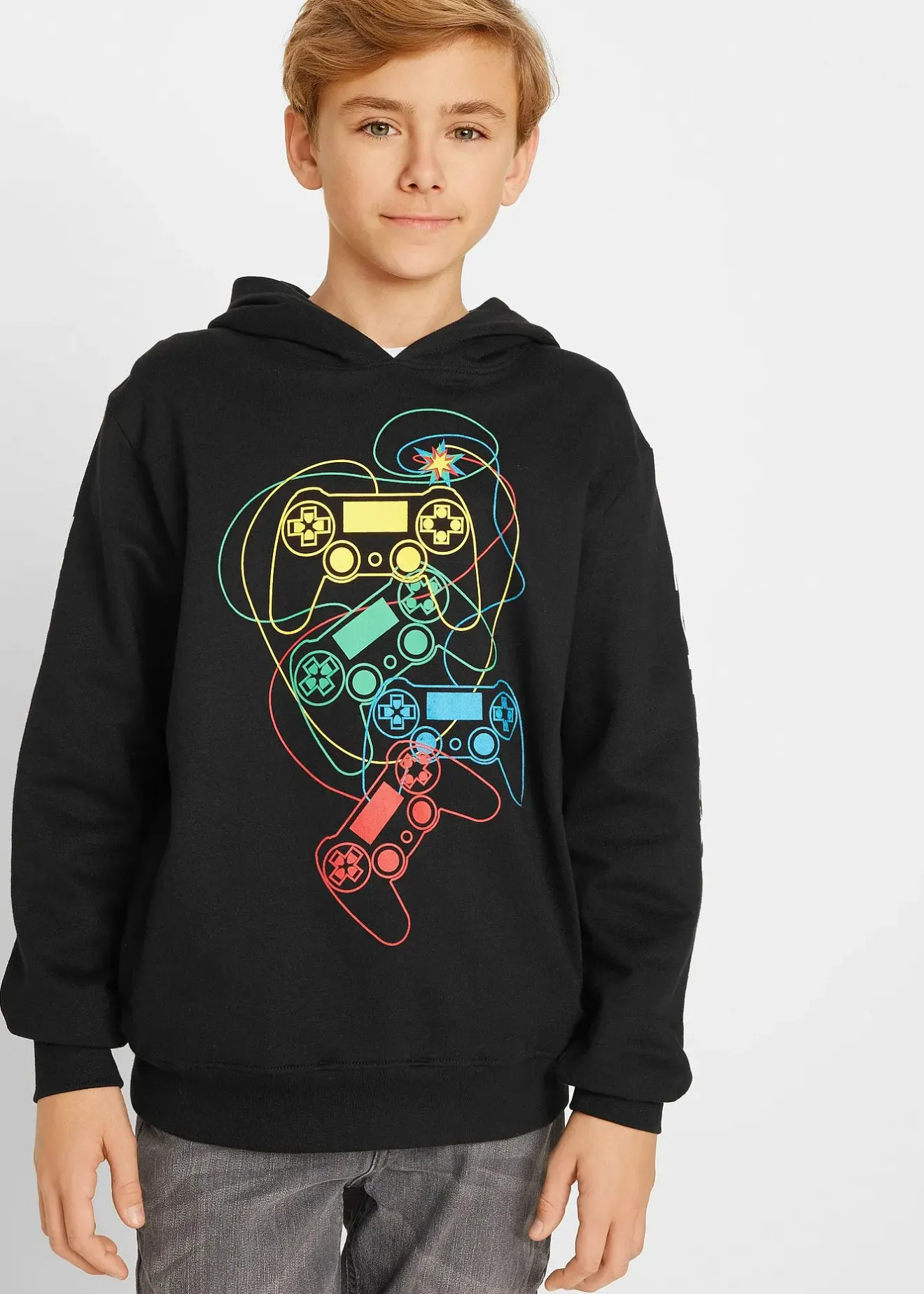 Enfant bonprix Vêtements Enfant|Garçons 9-16 Ans·Pulls & Sweats|Sweat à capuche 100% coton