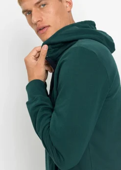 Homme bonprix Sweats|Sweat à capuche 100% coton