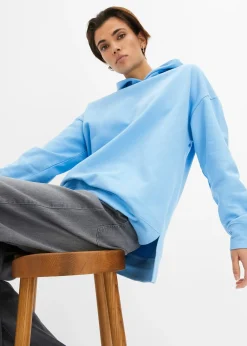 bonprix Sweat à capuche 100% coton|Femme Sweats