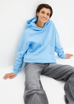bonprix Sweat à capuche 100% coton|Femme Sweats
