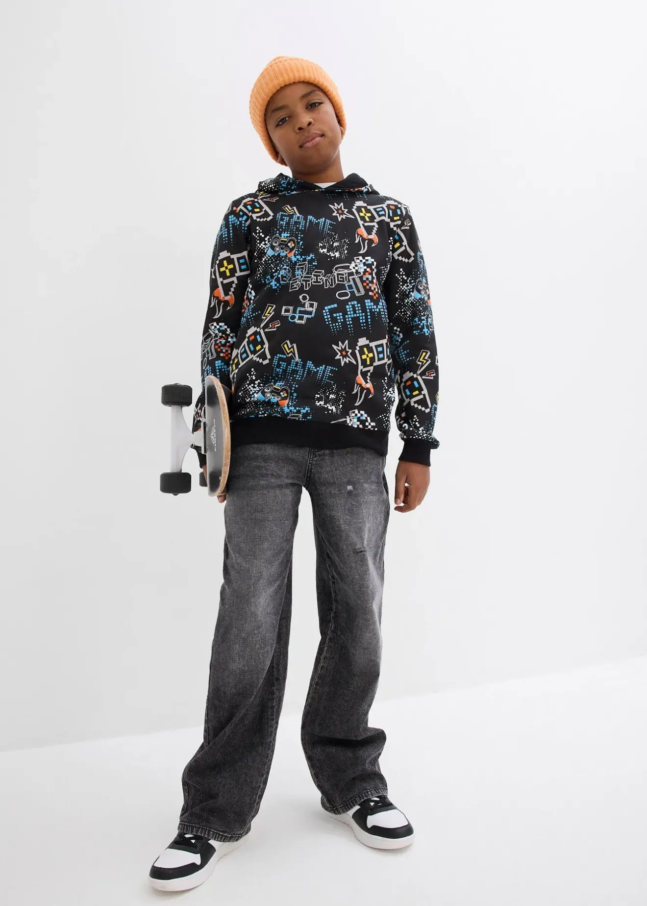 Enfant bonprix Vêtements Enfant|Garçons 9-16 Ans·Pulls & Sweats|Sweat à capuche 100% coton