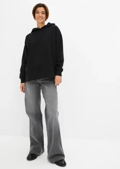 Femme bonprix Sweats|Sweat à capuche 100% coton