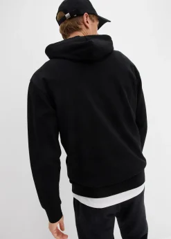 bonprix Sweat à capuche 100% coton, loose|Homme Vêtements De Sport|Sweats