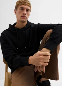 Homme bonprix Vêtements De Sport|Sweats|Sweat à capuche ample 100% coton