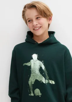 Enfant bonprix Vêtements Enfant|Garçons 9-16 Ans·Pulls & Sweats|Sweat à capuche doux en coton mélangé