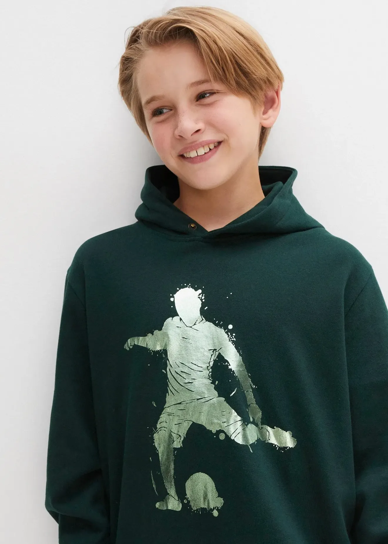 Enfant bonprix Vêtements Enfant|Garçons 9-16 Ans·Pulls & Sweats|Sweat à capuche doux en coton mélangé