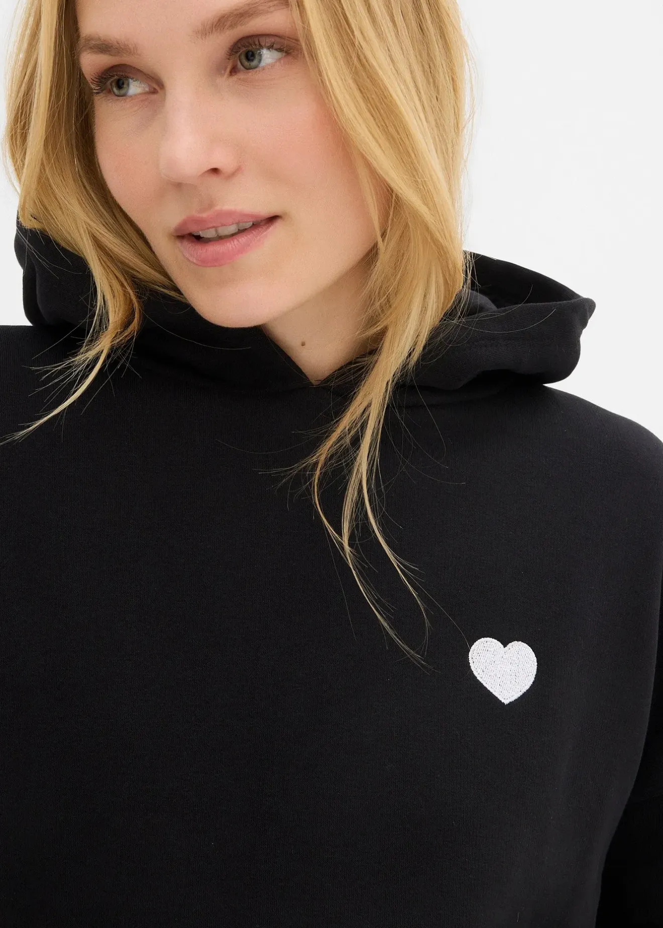 Femme bonprix Sweats|Sweat à capuche doux en coton mélangé