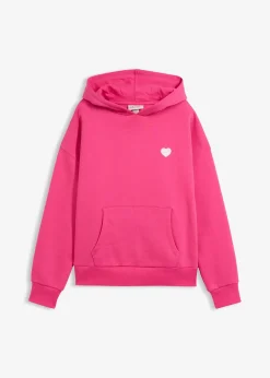 bonprix Sweat à capuche doux en coton mélangé|Femme Sweats