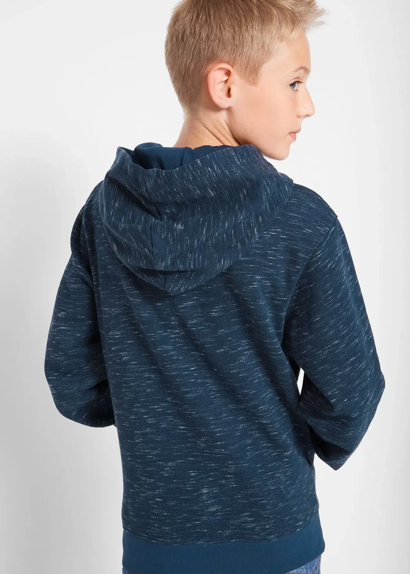 bonprix Sweat à capuche en coton mélangé|Enfant Vêtements Enfant|Garçons 9-16 Ans·Pulls & Sweats