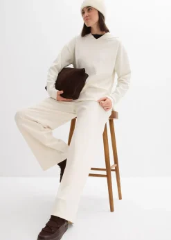 bonprix Sweat à capuche en jersey milano confortable|Femme Sweats