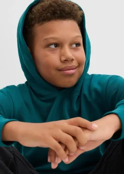 bonprix Sweat à capuche en matière douce|Enfant Vêtements Enfant|Garçons 9-16 Ans·Pulls & Sweats