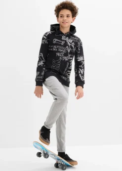 bonprix Sweat à capuche en matière douce|Enfant Vêtements Enfant|Garçons 9-16 Ans·Pulls & Sweats