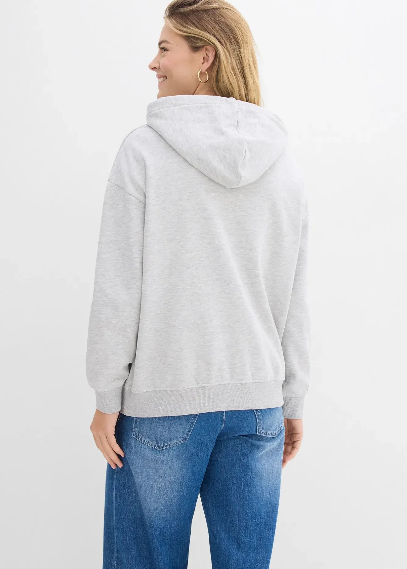 Femme bonprix Basiques|Sweats|Sweat à capuche oversize