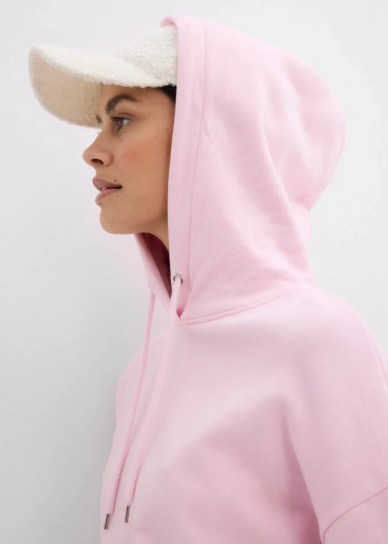 Femme bonprix Basiques|Sweats|Sweat à capuche oversize