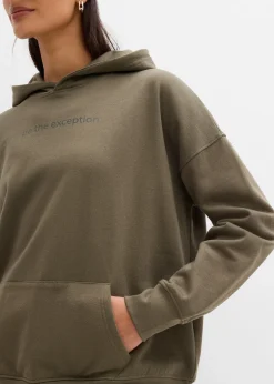 bonprix Sweat à capuche oversize 100% coton|Femme Sweats