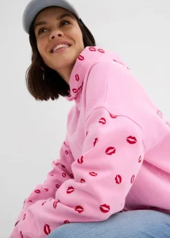 Femme bonprix Sweats|Sweat à capuche oversize 100% coton