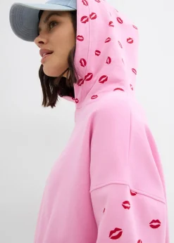 Femme bonprix Sweats|Sweat à capuche oversize 100% coton