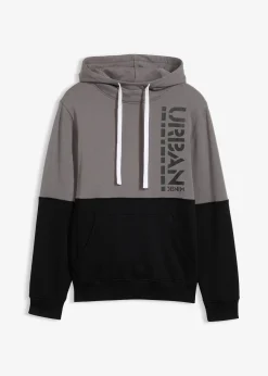 bonprix Sweat à capuche, slim|Homme Vêtements De Sport|Sweats