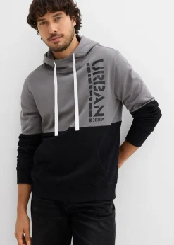 bonprix Sweat à capuche, slim|Homme Vêtements De Sport|Sweats