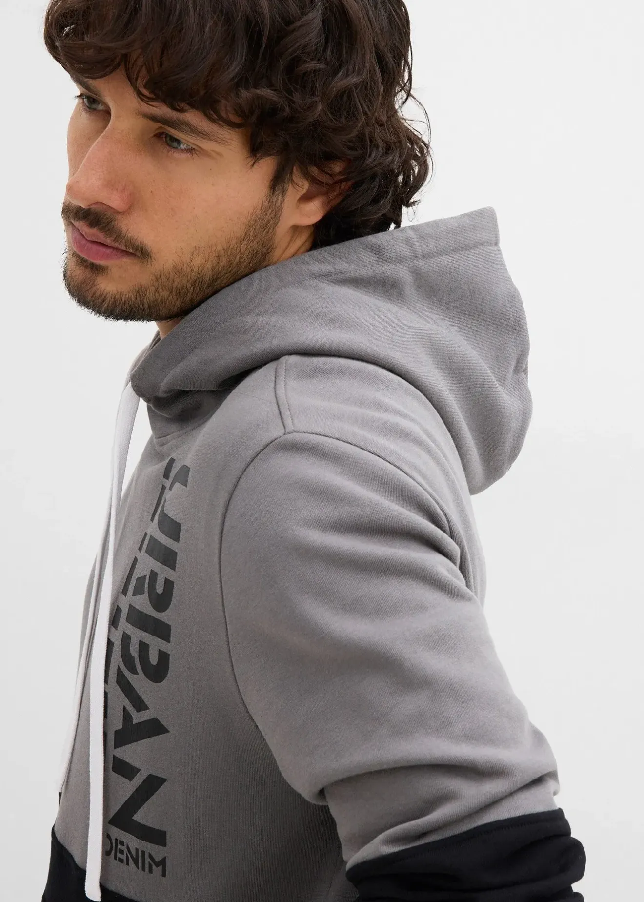 bonprix Sweat à capuche, slim|Homme Vêtements De Sport|Sweats