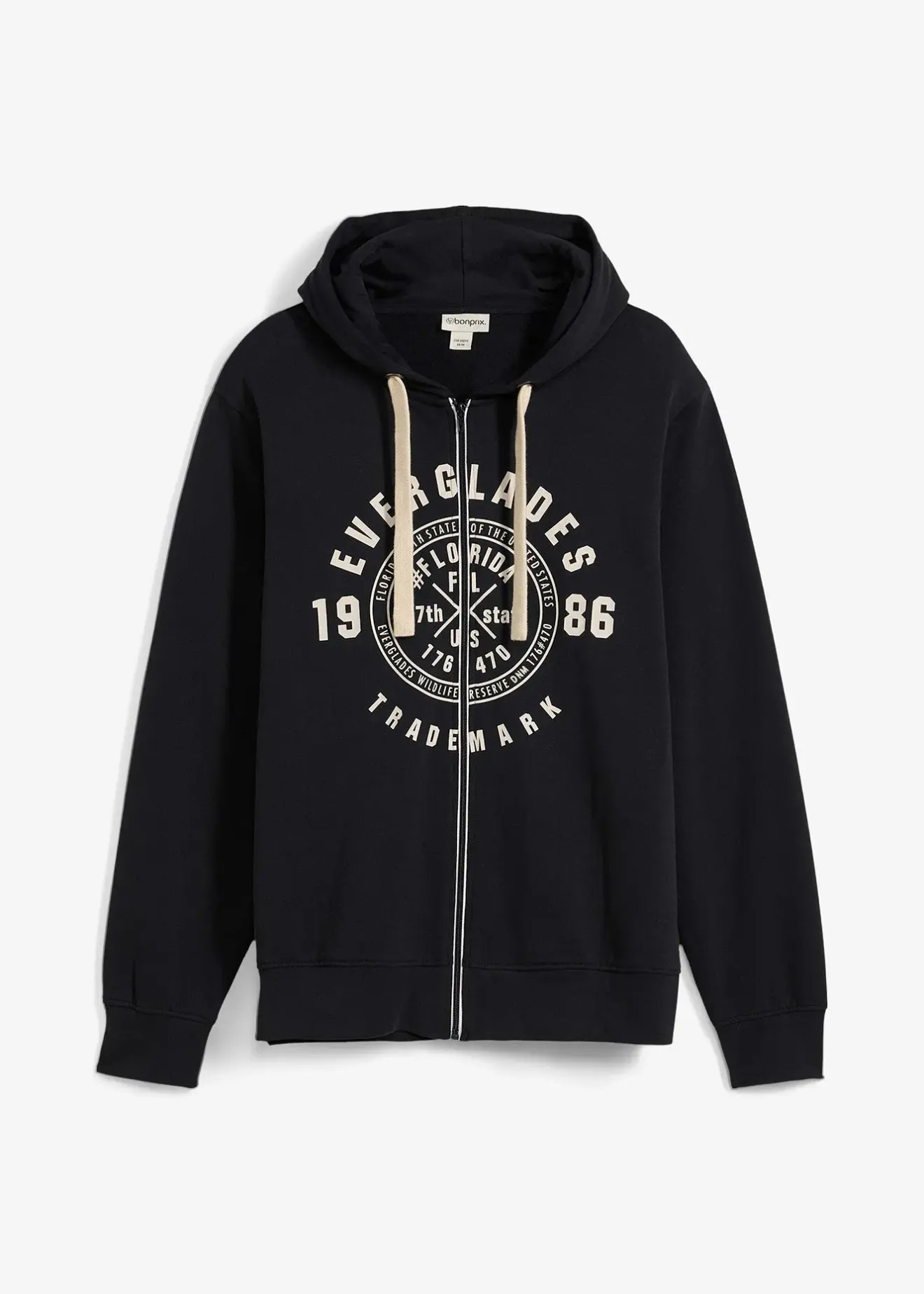 bonprix Sweat à capuche zippé confortable|Homme Sweats