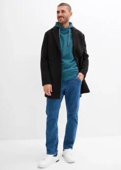 Homme bonprix Sweats|Sweat à col châle