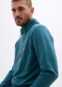 Homme bonprix Sweats|Sweat à col châle