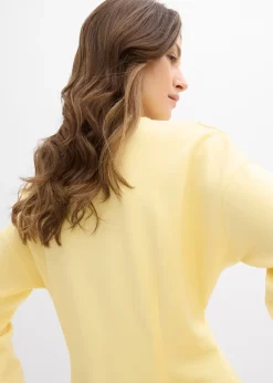 bonprix Sweat cintré en matière néoprène|Femme Sweats