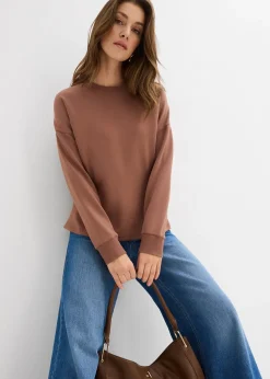 Femme bonprix Sweats|Sweat cintré en matière néoprène