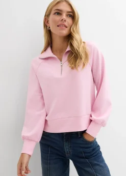 bonprix Sweat en matière néoprène douce|Femme Sweats