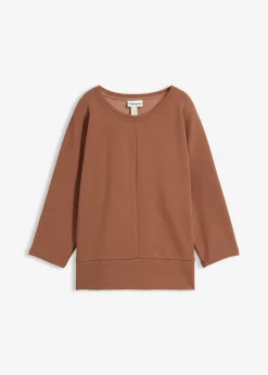 bonprix Sweat en matière texturée|Femme Sweats