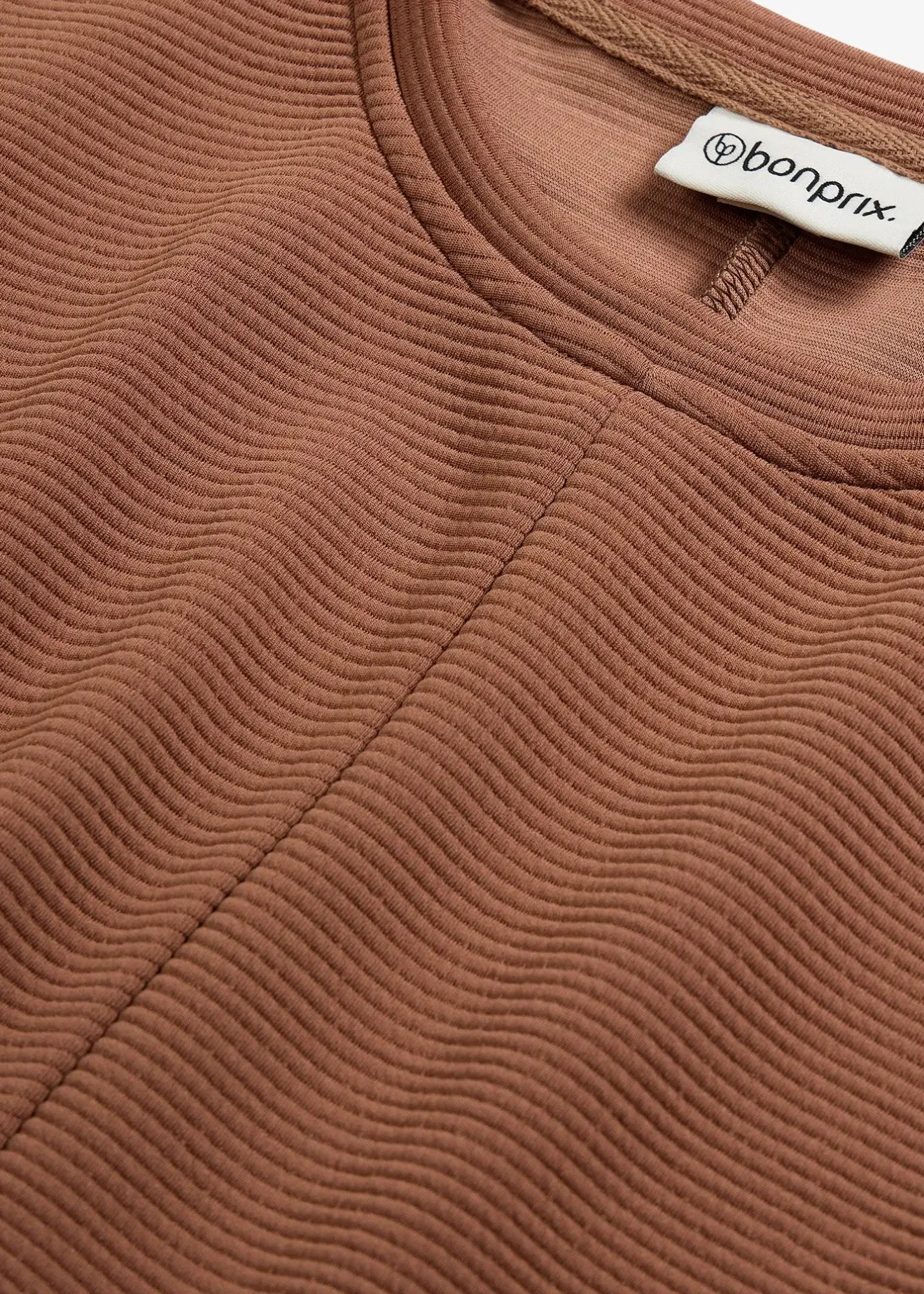 bonprix Sweat en matière texturée|Femme Sweats